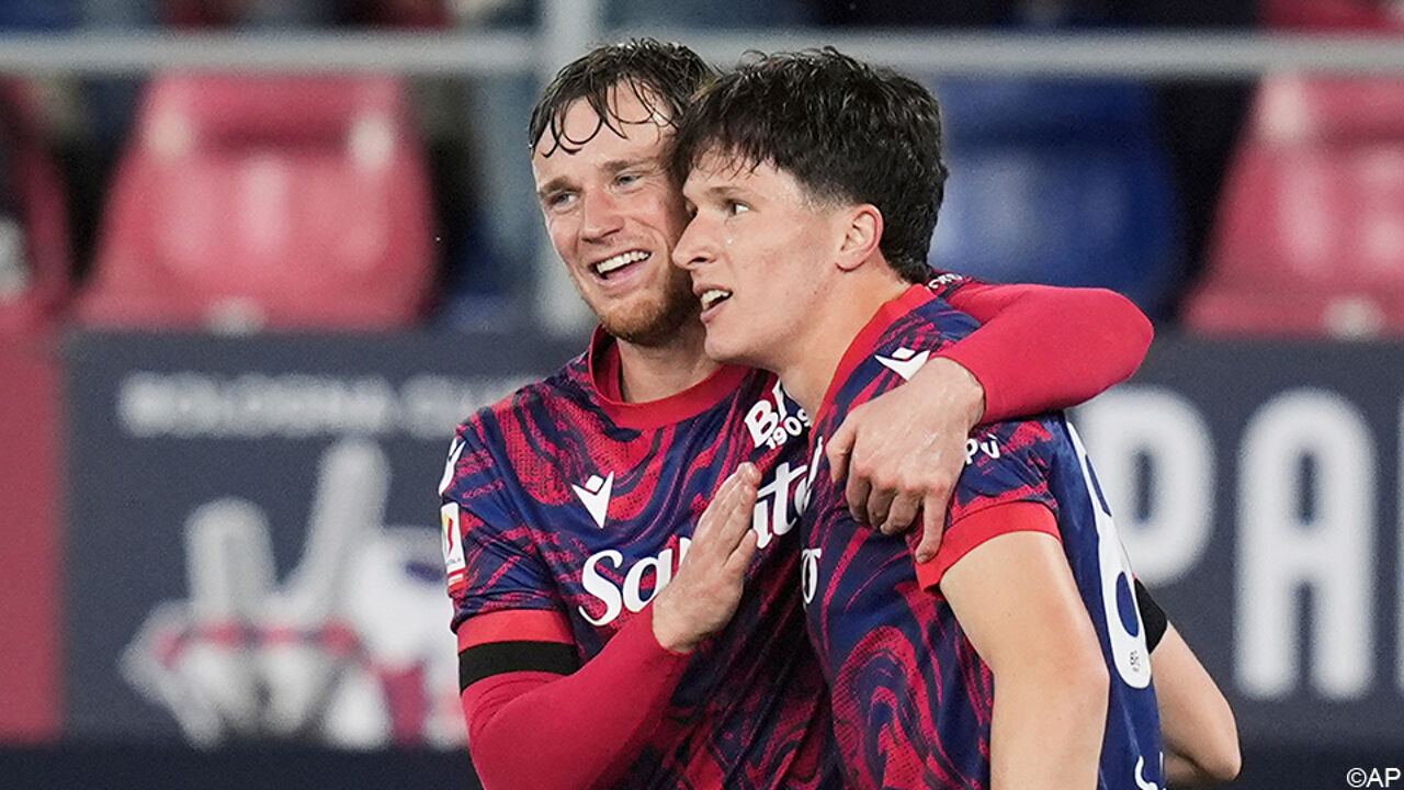 Bologna klopt AC Milan in bekerfinale en wint eerste prijs in een halve eeuw Bologna klopt AC Milan in bekerfinale en wint eerste prijs in een halve eeuw