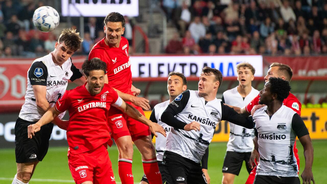 Live play-offs | AZ en FC Twente jagen in Alkmaar op laatste Europese ticket Live play-offs | AZ en FC Twente jagen in Alkmaar op laatste Europese ticket
