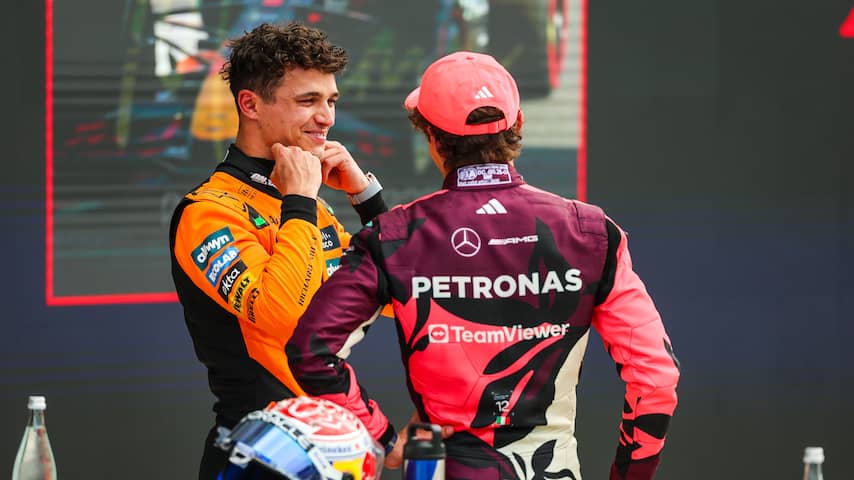 Norris ondanks mislopen pole blij dat hij zich weer beter voelt in zijn McLaren Norris ondanks mislopen pole blij dat hij zich weer beter voelt in zijn McLaren