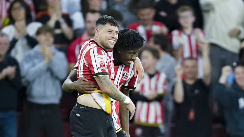 Scorende Hamer bereikt met Sheffield United promotiefinale om 200 miljoen Scorende Hamer bereikt met Sheffield United promotiefinale om 200 miljoen